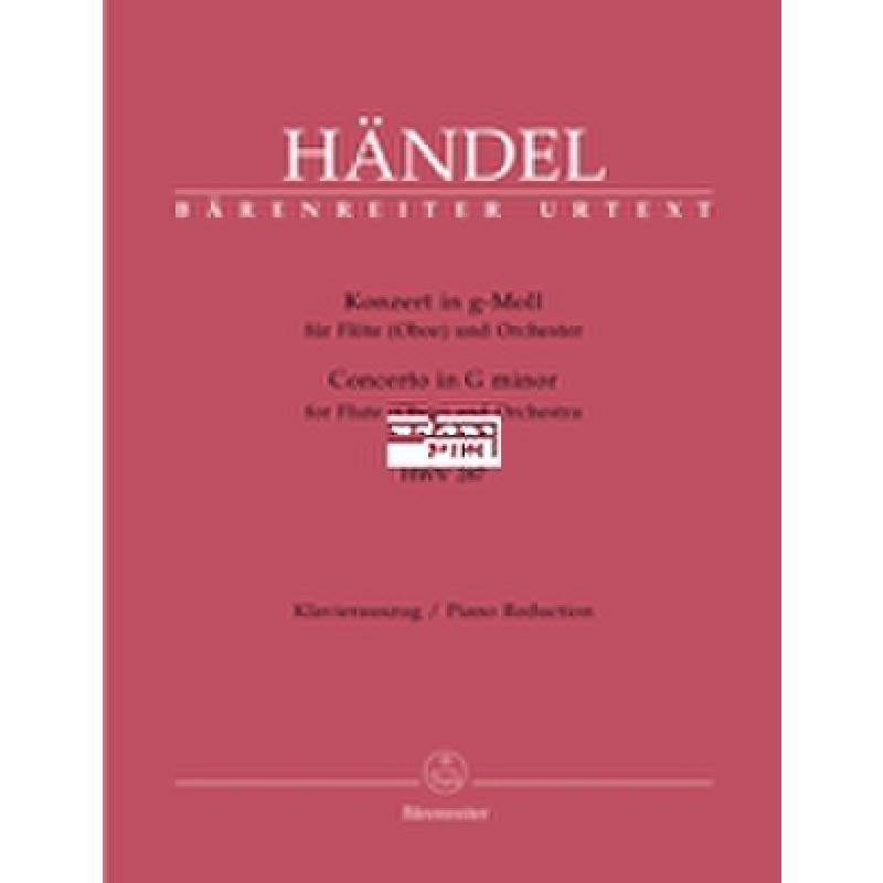 Konzert g-moll HWV 287