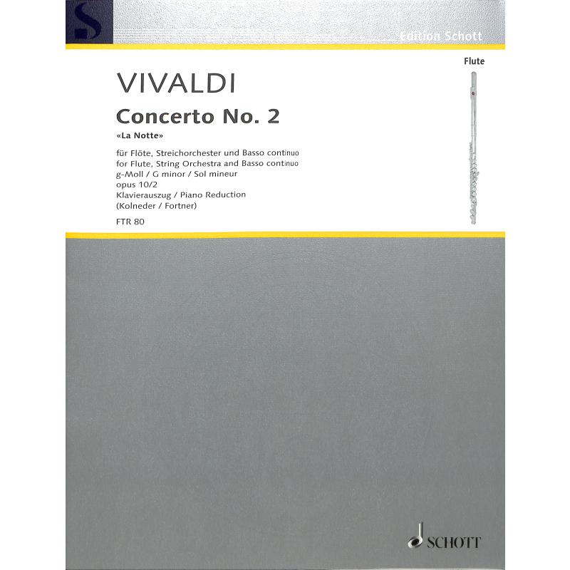 Konzert g-moll op 10/2 RV 439 F 6/13 T 455 (La notte)