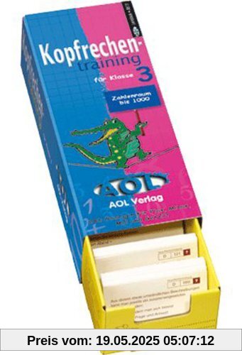 Kopfrechentraining. Klasse 3