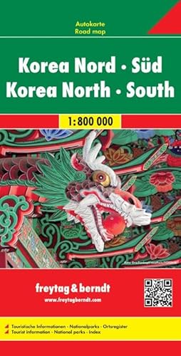 Korea Nord - Süd: 1:800000 von FREYTAG-BERNDT UND ARTARIA