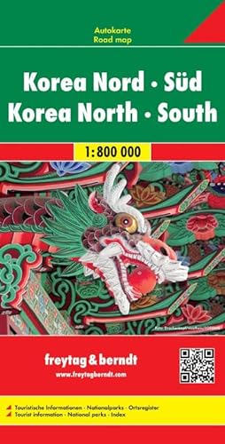 Korea Nord - Süd: 1:800000