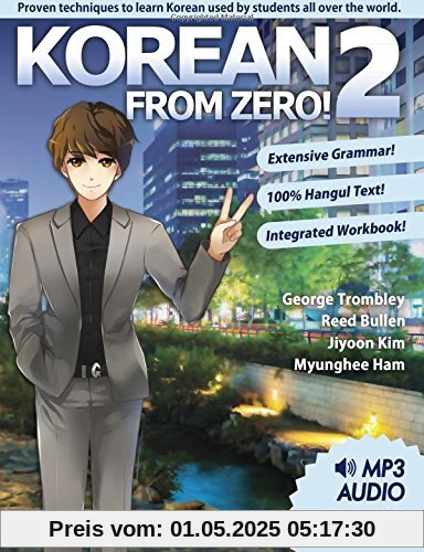 Korean From Zero! 2: Continue Mastering the Korean Language with Integrated Workbook and Online Course