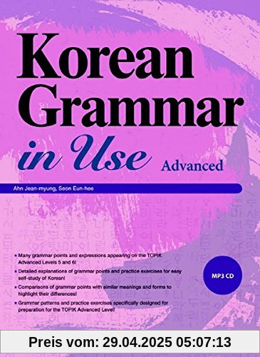 Korean Grammar in Use - Advanced: MP3 CD included Korean Grammar in Use - Advanced: MP3 CD included