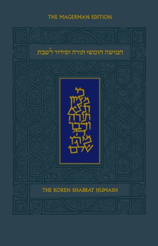 Koren Shabbat Humash: With Commentary by Rabbi Jonathan Sacks, Ashkenaz