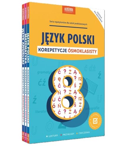 Korepetycje ósmoklasisty Język polski, matematyka, angielski: Pakiet von Lingo