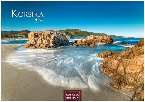 Korsika 2026 L 35x50cm von CASARES EDITION