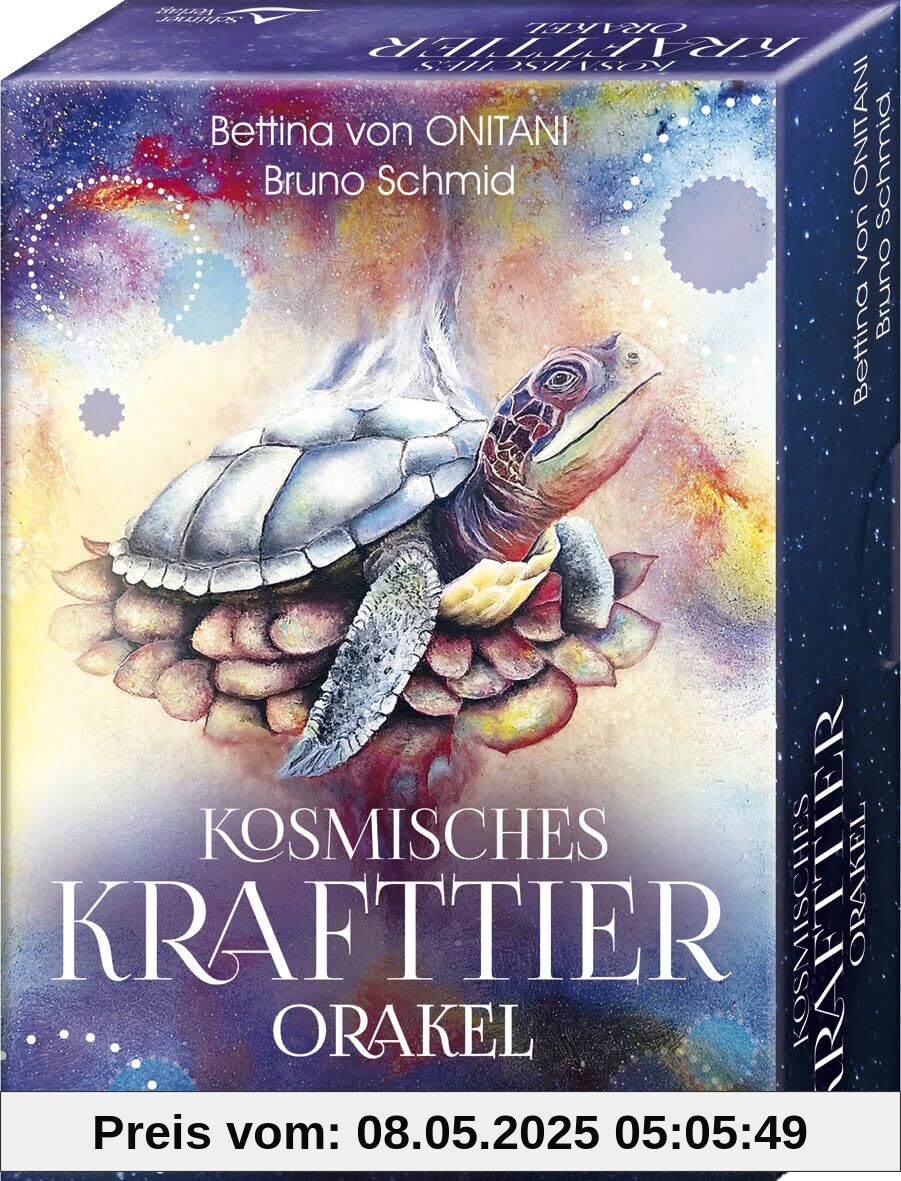 Kosmisches Krafttier-Orakel: - Set mit Buch und 44 Karten