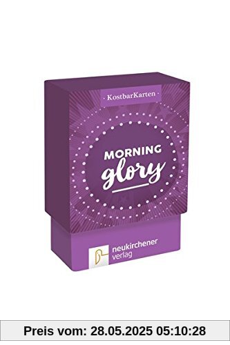 KostbarKarten: morning glory