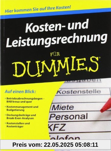 Kosten- und Leistungsrechnung für Dummies (Fur Dummies)
