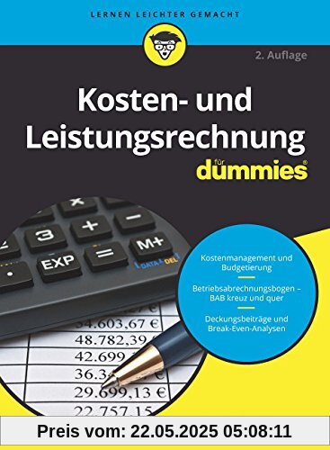 Kosten- und Leistungsrechnung für Dummies