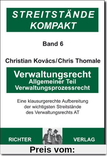 Kovacs, C: Streitstände Kompakt - Band 6 - Verwaltungsrecht: BD 6