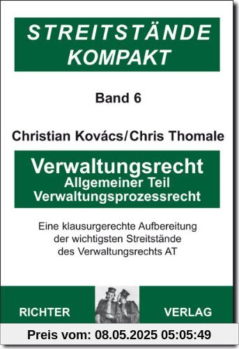 Kovacs, C: Streitstände Kompakt - Band 6 - Verwaltungsrecht: BD 6