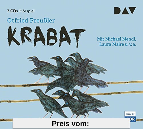 Krabat: Hörspiel mit Michael Mendl, Laura Maire u.v.a. (3 CDs)