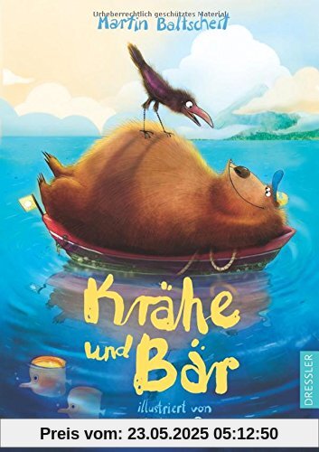 Krähe und Bär. Die Sonne scheint für uns alle.