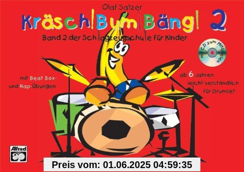 Kräsch! Bum! Bäng! Band 2, m. Audio-CD