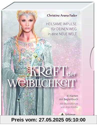 Kraft der Weiblichkeit: Heilsame Impulse für deinen Weg in eine neue Welt - 43 Karten mit Begleitbuch Kraft der Weiblichkeit: Heilsame Impulse für deinen Weg in eine neue Welt - 43 Karten mit Begleitbuch