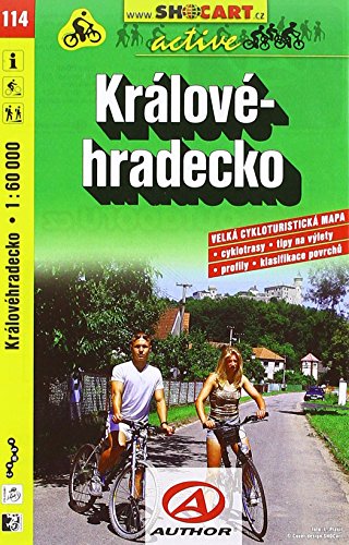 Královéhradecko / Königgräz (Radkarte 1:60.000) (SHOCart Radkarte 1:60.000 Tschechien, Band 114) von SHOCart