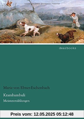 Krambambuli: Meistererzaehlungen