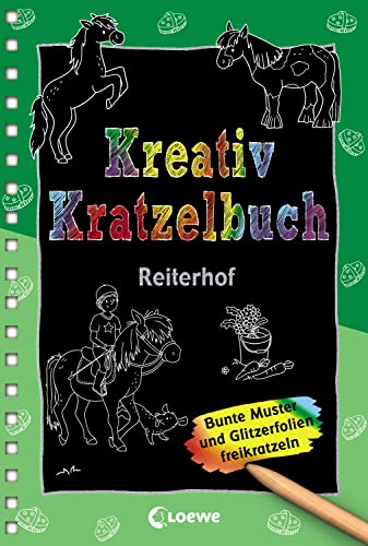 Kreativ-Kratzelbuch: Reiterhof: Kritz-Kratz-Beschäftigung für Kinder ab 5 Jahre Kreativ-Kratzelbuch: Reiterhof: Kritz-Kratz-Beschäftigung für Kinder ab 5 Jahre