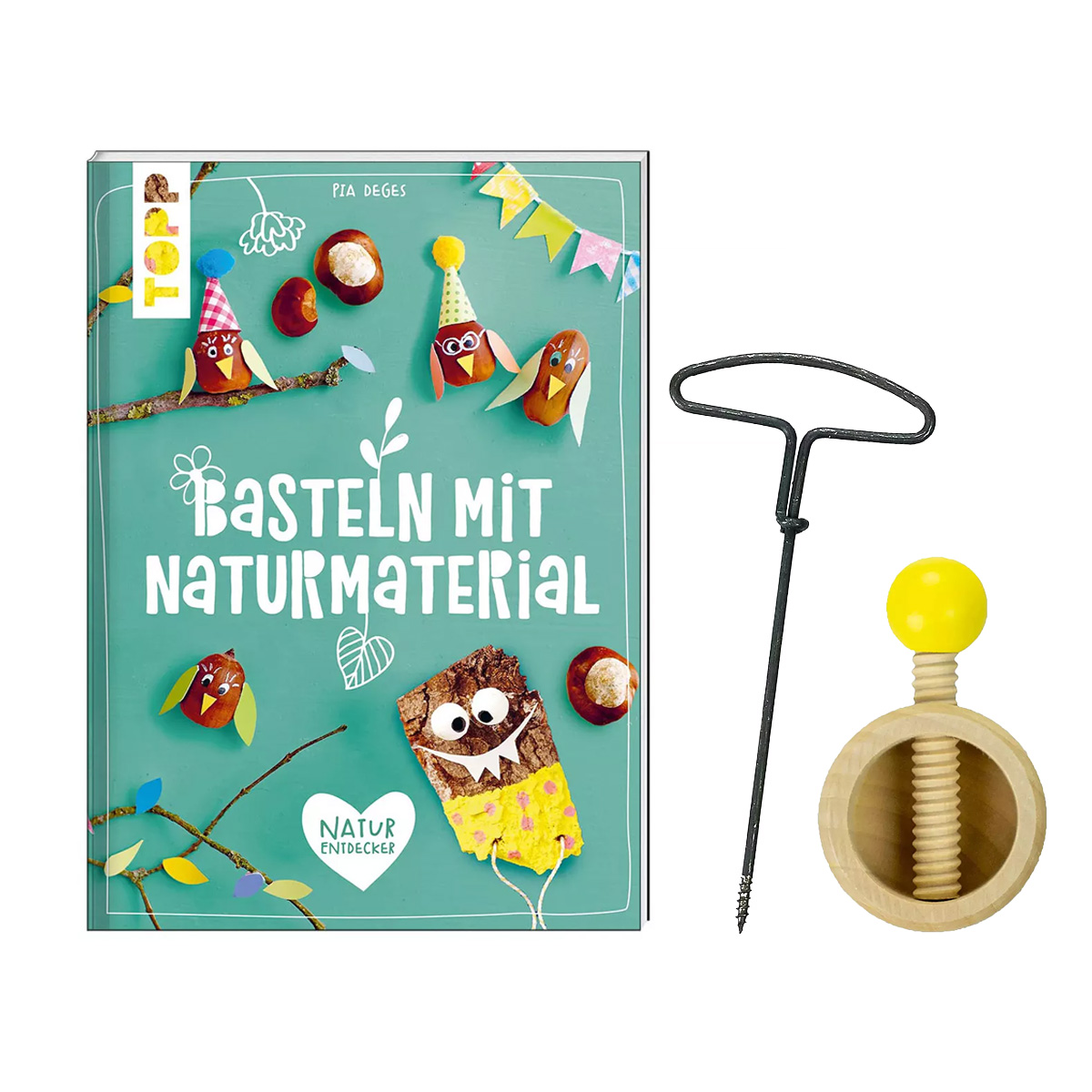 Kreativ-Set Basteln mit Naturmaterial Kreativ-Set Basteln mit Naturmaterial von Frech Verlag GmbH