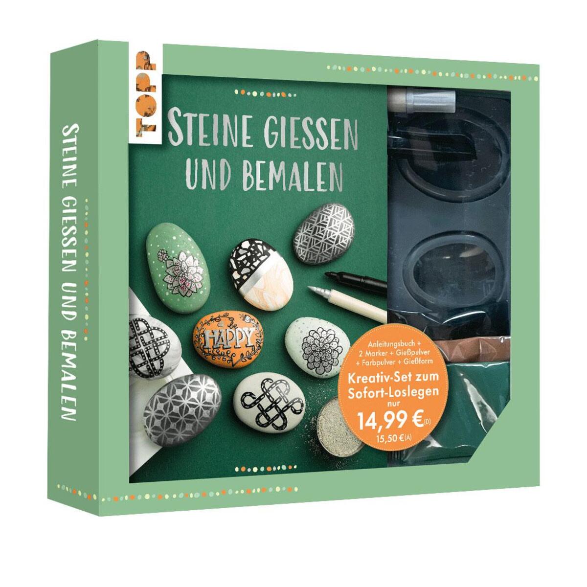 Kreativ-Set - Steine gießen Kreativ-Set - Steine gießen von Frech Verlag GmbH