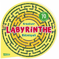 Kreativer Labyrinthe-Rätselspaß von Carlsen