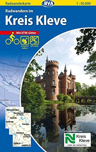 Kreis Kleve: Massstab 1:50000 von BVA BikeMedia GmbH