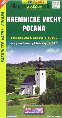 Kremnické vrchy, Poľana / Kremnitzer Berge, Poľana (Wander - Radkarte 1:50.000) (SHOCart Wander - Radkarte 1:50.000 Slowakei, Band 1093) von SHOCart