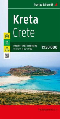 Kreta, Straßen- und Freizeitkarte 1:150.000, freytag & berndt von Freytag-Berndt u. Artaria