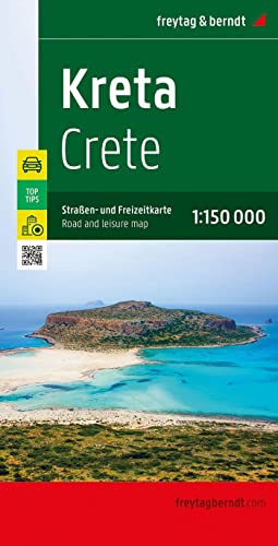Kreta, Straßen- und Freizeitkarte 1:150.000, freytag & berndt: Mit Infoguide, Top Tips (freytag & berndt Auto + Freizeitkarten) von Freytag & Berndt