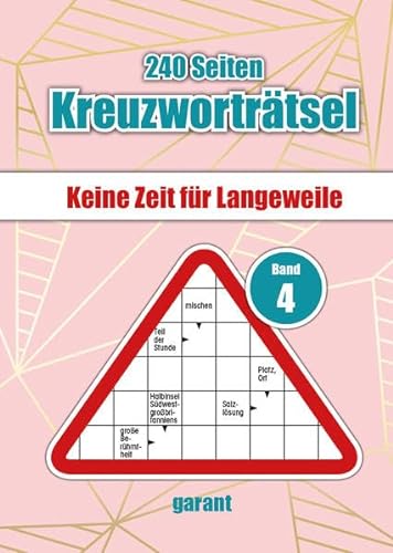 Kreuzworträtsel im Taschenbuchformat 4: Band 4 von garant Verlag