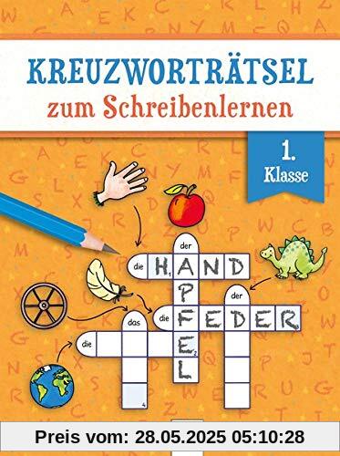 Kreuzworträtsel zum Schreibenlernen. 1. Klasse