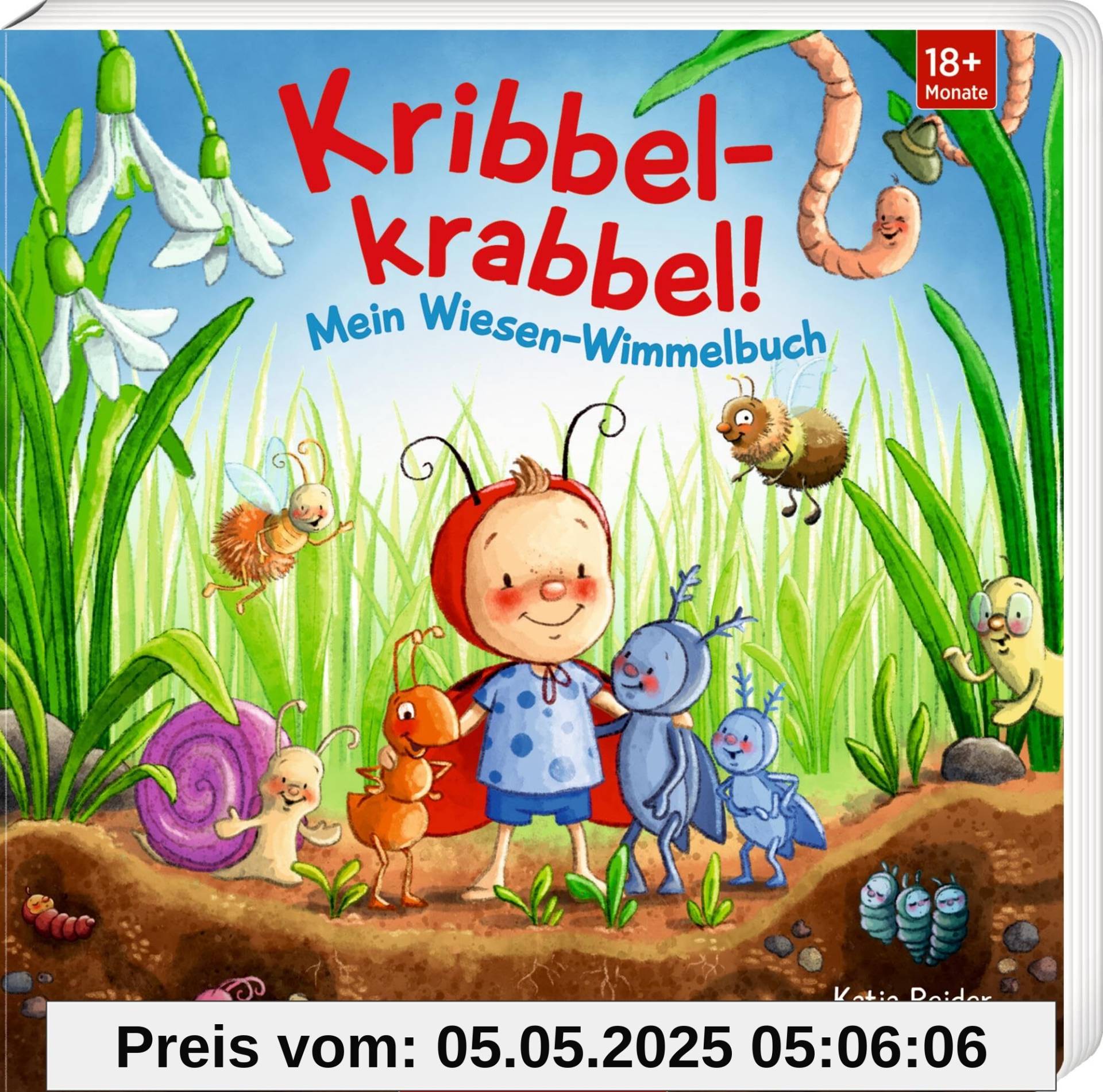 Kribbelkrabbel!: Mein Wiesen-Wimmelbuch Kribbelkrabbel!: Mein Wiesen-Wimmelbuch