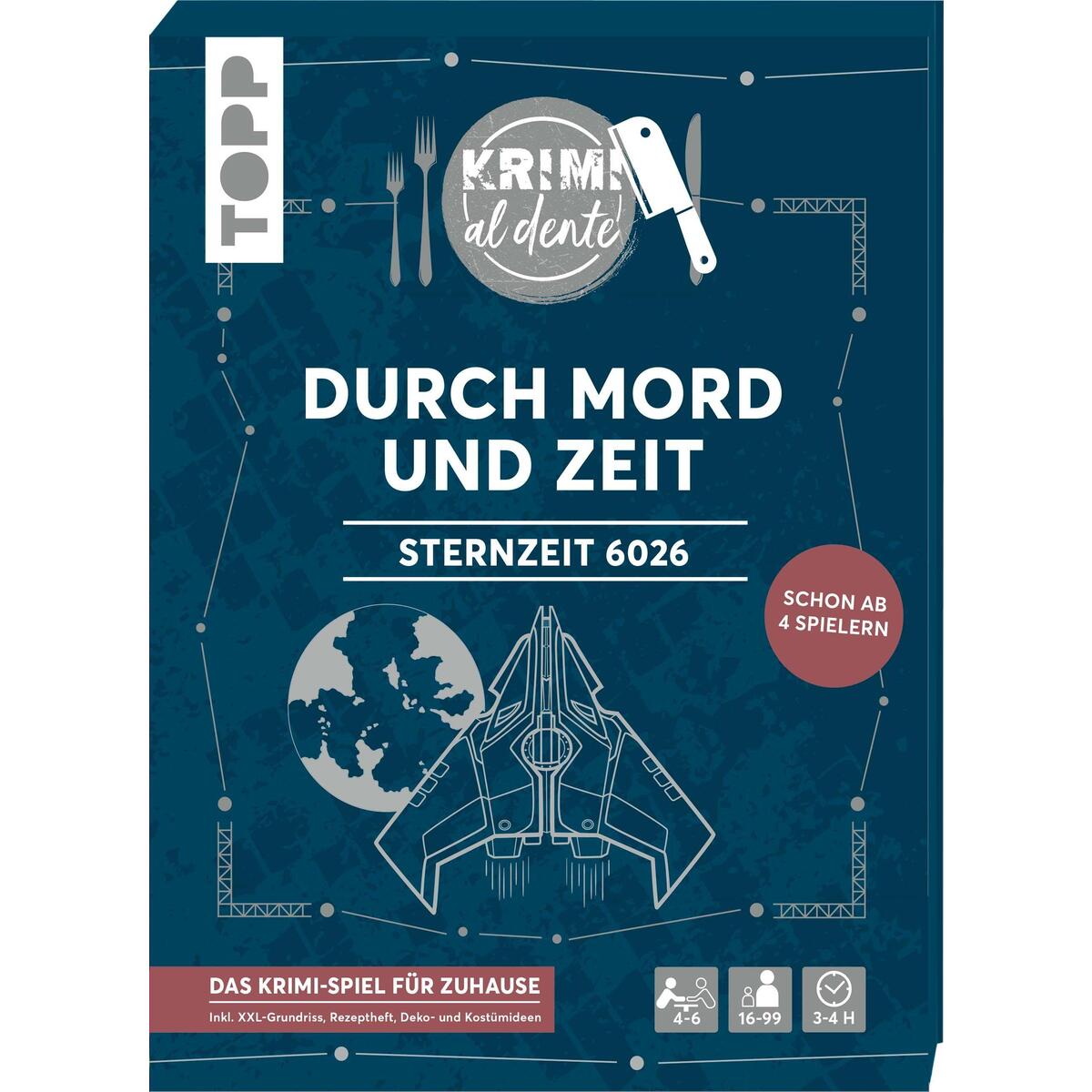 Krimi al dente: Sternzeit 6026 - Durch Mord und Zeit Krimi al dente: Sternzeit 6026 - Durch Mord und Zeit von Frech Verlag GmbH