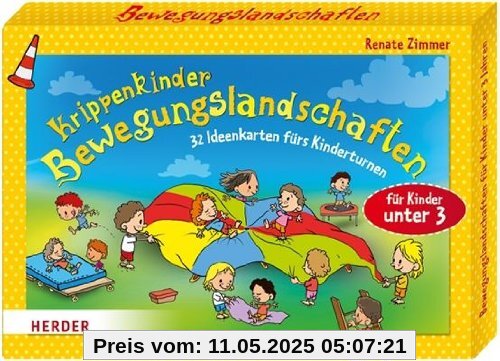Krippenkinder - Bewegungslandschaften: 32 Ideenkarten fürs Kinderturnen Krippenkinder - Bewegungslandschaften: 32 Ideenkarten fürs Kinderturnen