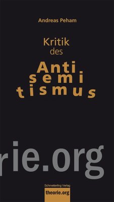 Kritik des Antisemitismus von Schmetterling Verlag