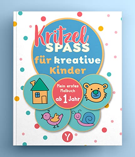 Kritzelbuch ab 1 Jahr: Kritzelspaß für kreative Kinder. Mein erstes Malbuch mit dickem Papier zur Förderung der Kreativität und Motorik. Beschäftigung für Urlaub & Ferien mit Kindern ab 1 Jahr Kritzelbuch ab 1 Jahr: Kritzelspaß für kreative Kinder. Mein erstes Malbuch mit dickem Papier zur Förderung der Kreativität und Motorik. Beschäftigung für Urlaub & Ferien mit Kindern ab 1 Jahr