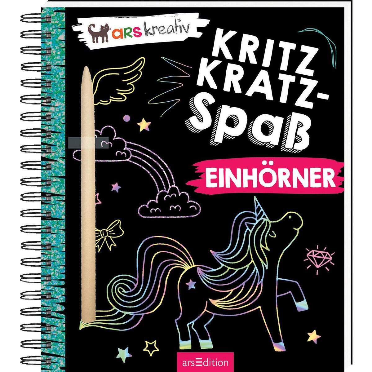 Kritzkratz-Spaß Einhörner Kritzkratz-Spaß Einhörner von Ars Edition GmbH
