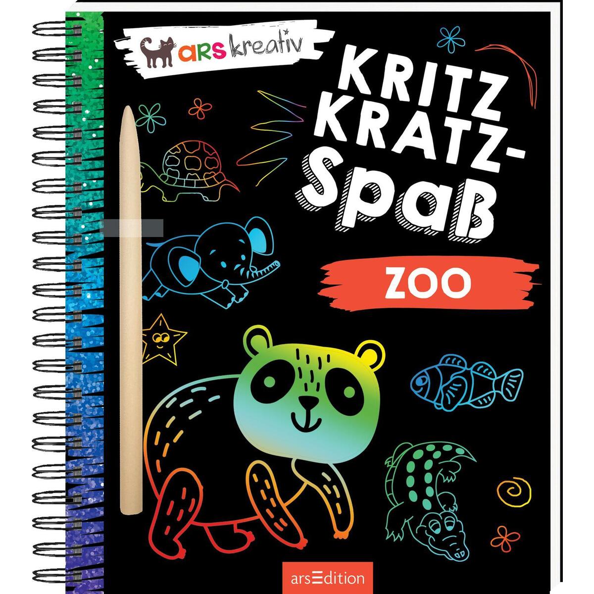 Kritzkratz-Spaß Zoo von Ars Edition GmbH