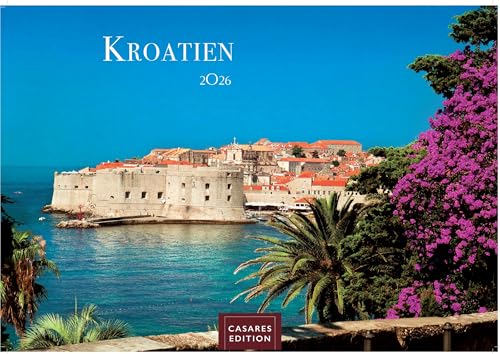 Kroatien 2026 L 35x50cm von CASARES EDITION