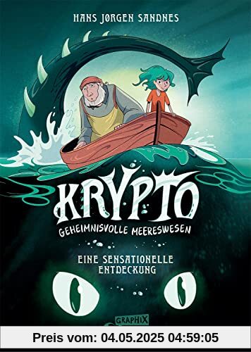 Krypto - Geheimnisvolle Meereswesen (Band 1) - Eine sensationelle Entdeckung: Entdecke Unterwasserwelten und seltene Tierwesen - Comic-Buch für Kinder ab 9 Jahren (Loewe Graphix, Band 1)