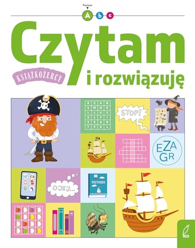 Książkożercy Czytam i rozwiązuję Poziom 1: Tom 1 Książkożercy Czytam i rozwiązuję Poziom 1: Tom 1