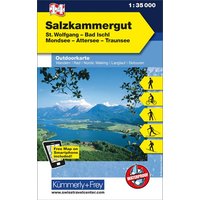 KuF Österreich Outdoorkarte 14 Salzkammergut 1 : 35 000