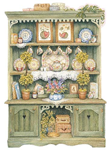 Küchenbuffet: Silhouettenkarte (Holly Pond Hill: illustrierte Geschichten, Ideen, Rezepte, Spiele und Wissenswertes für Kinder)