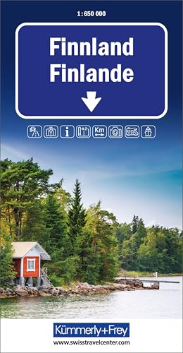 Kümmerly+Frey Strassenkarte Finnland 1:650.000: Inkl. Transitpläne, Ortsverzeichnis und Reiseinformationen Kümmerly+Frey Strassenkarte Finnland 1:650.000: Inkl. Transitpläne, Ortsverzeichnis und Reiseinformationen von Hallwag Kümmerly+Frey