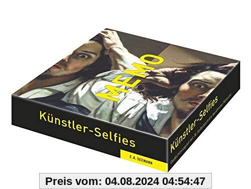 Künstler-Selfies. Memo: Gedächtnisspiel mit 36 Selbstporträts berühmter Künstler