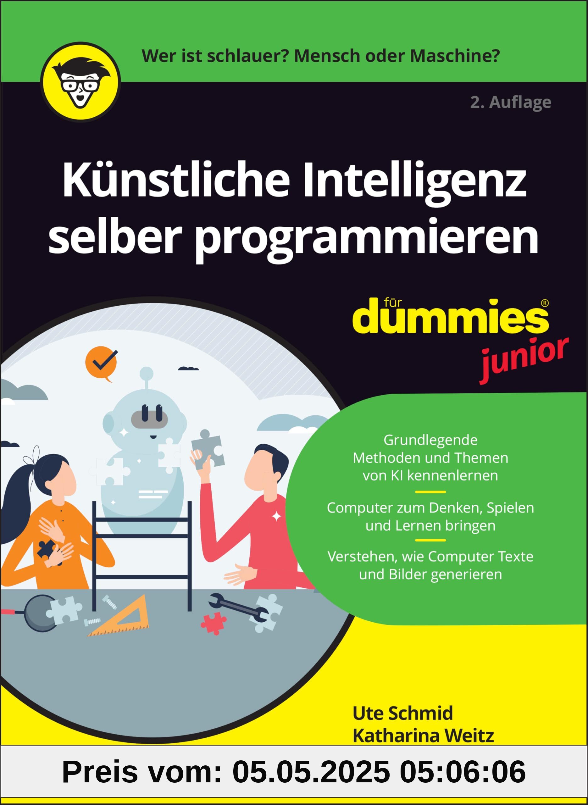 Künstliche Intelligenz selber programmieren für Dummies Junior
