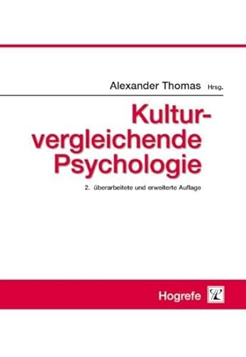 Kulturvergleichende Psychologie von Hogrefe Verlag