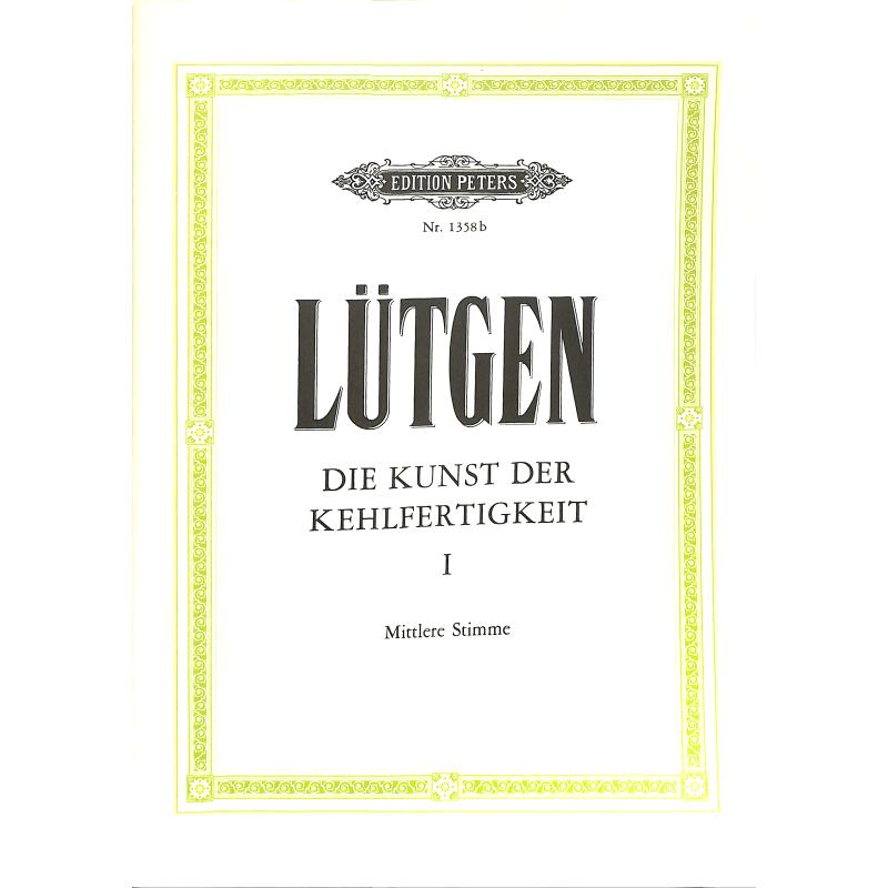 Kunst der Kehlfertigkeit 1