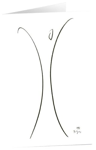 Kunstkarten "Bote der Freude" - 5 Stk von adeo Verlag